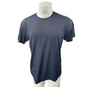 BYLT Men's Black Premium Basics Short Sleeve Polka Dots T Shirt Tee Top Size L